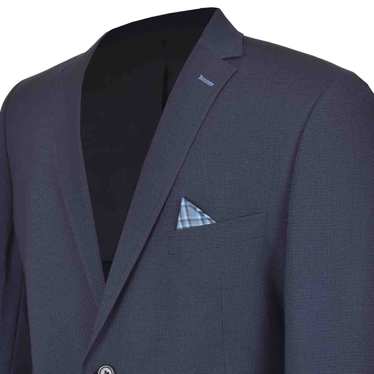 Saco Big & Tall Color Azul Carlo Corinto