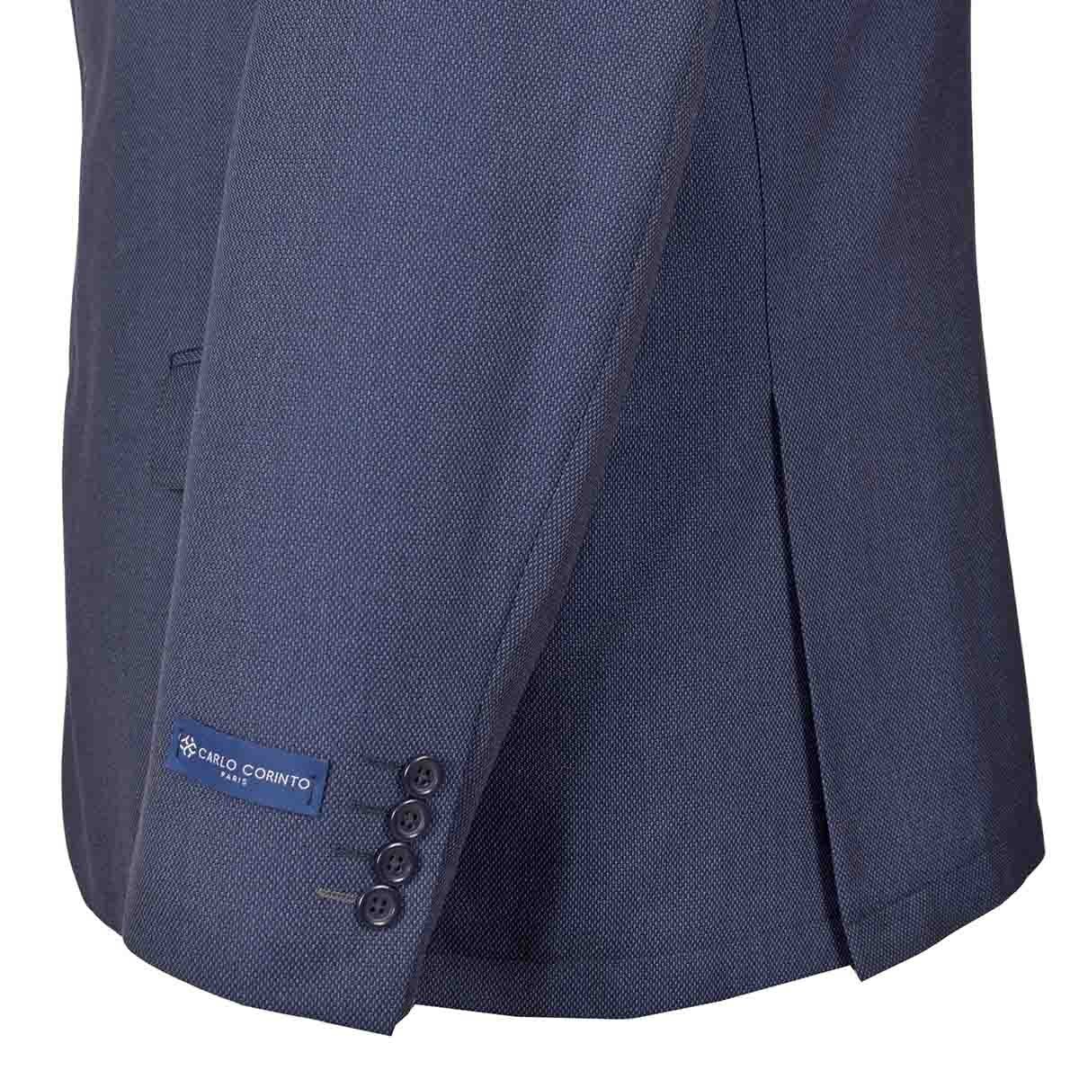 Saco Big & Tall Color Azul Carlo Corinto