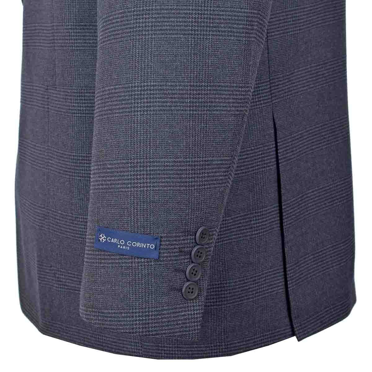 Saco Big & Tall Color Azul Combinado Carlo Corinto