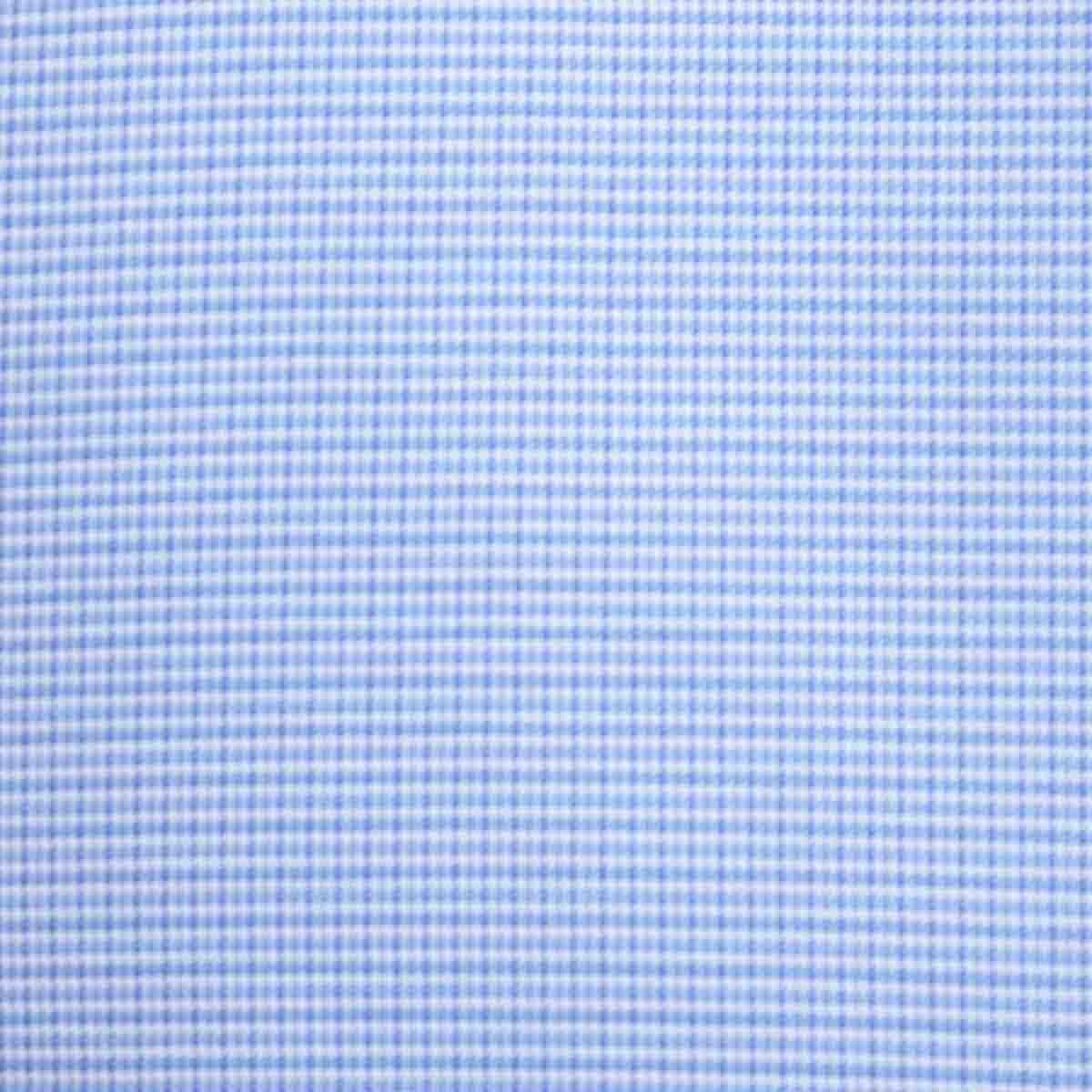Camisa de Vestir Color Azul Combinado Nina Ricci