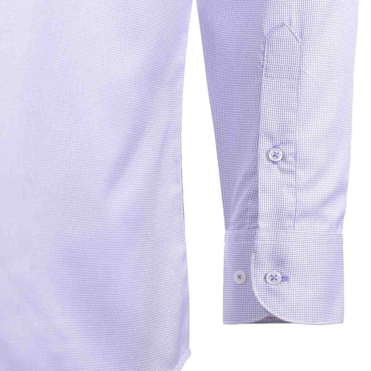 Camisa de Vestir Color Morado Claro Nina Ricci