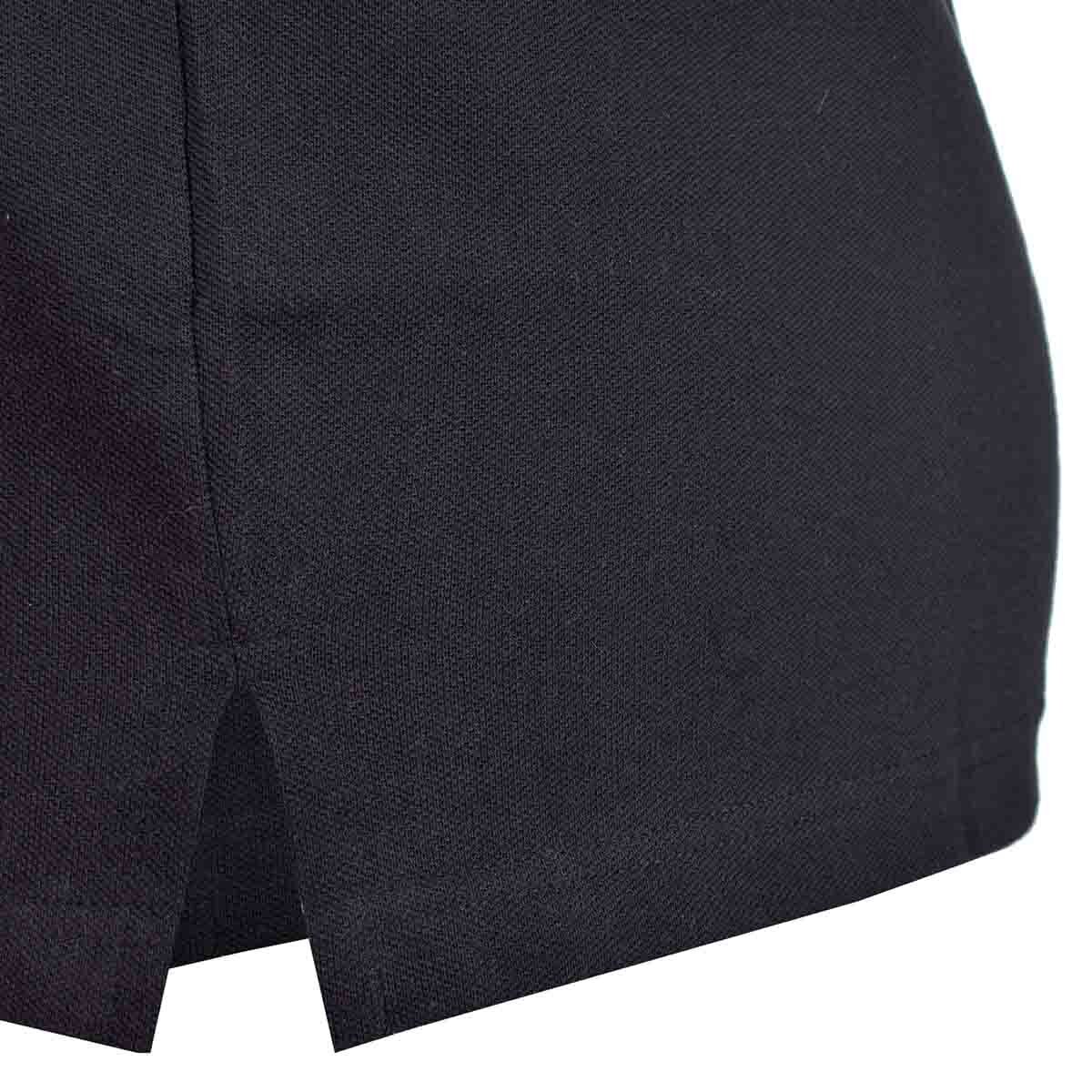 Playera Polo Manga Corta Color Negro J. Opus