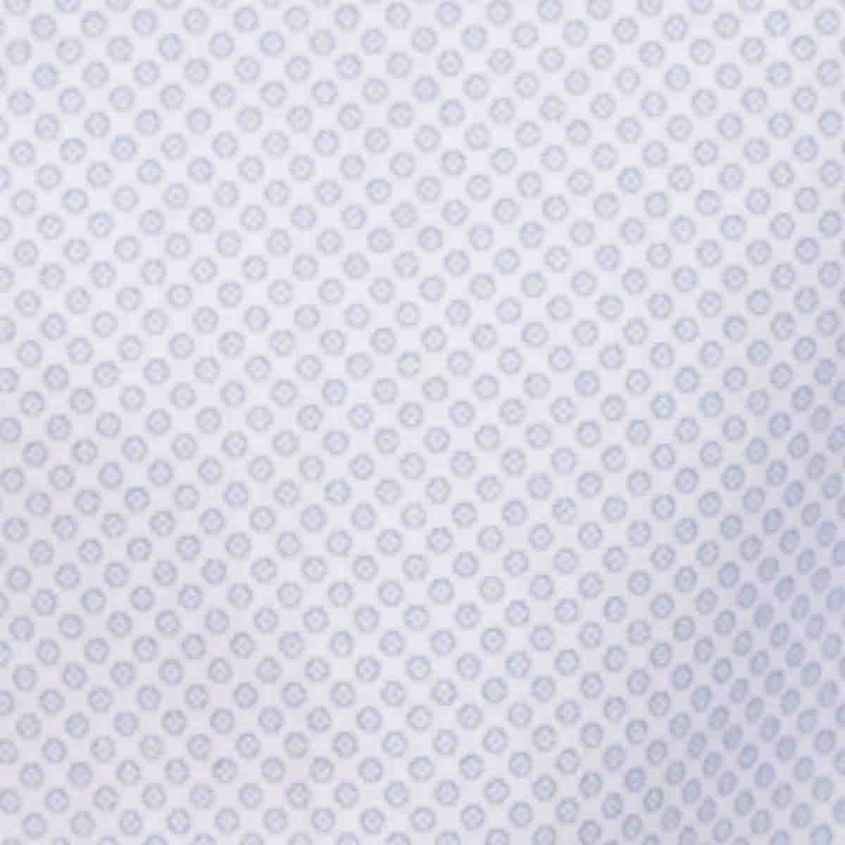 Camisa de Vestir con Puño y Cuello Color Azul Claro John Henry