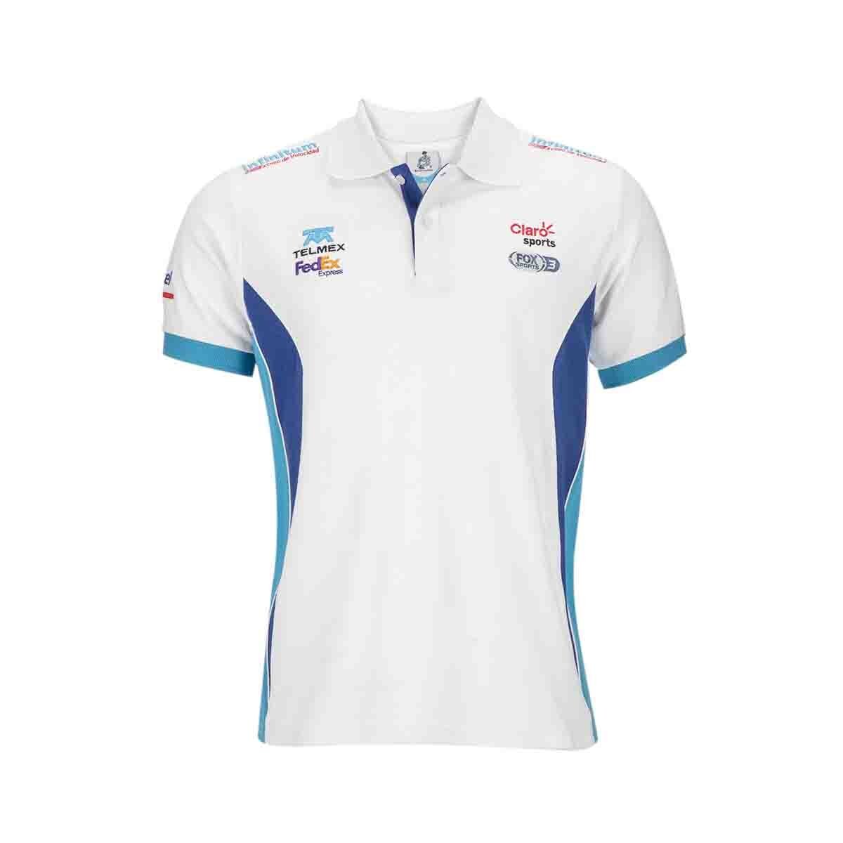 Playera Tipo Polo para Caballero Escudería Telmex-Telcel 19