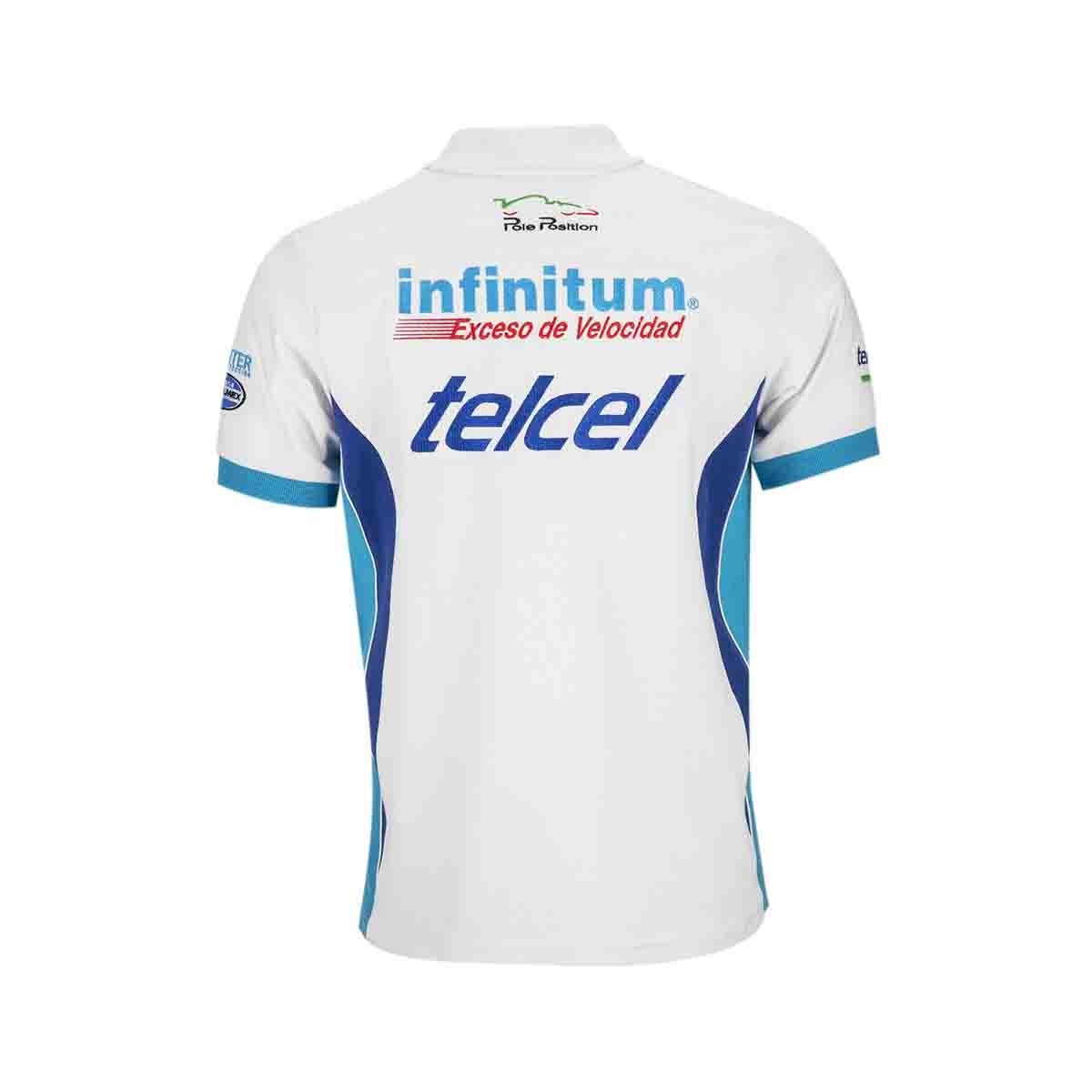 Playera Tipo Polo para Caballero Escudería Telmex-Telcel 19