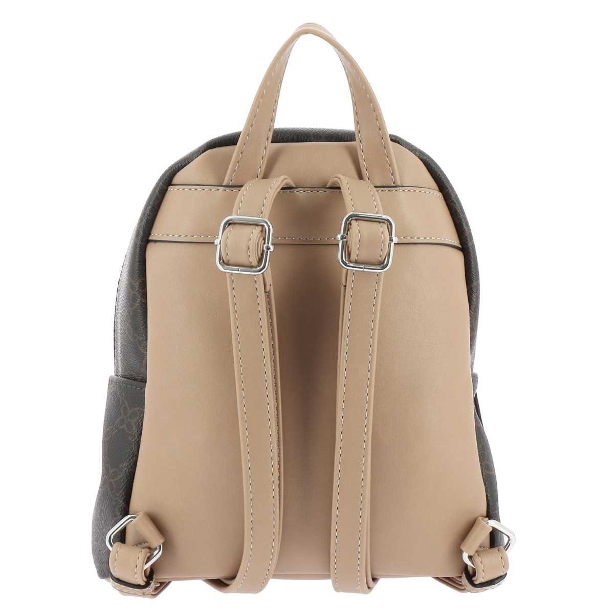 black mini backpack zara LEATHER BACKPACK - Black