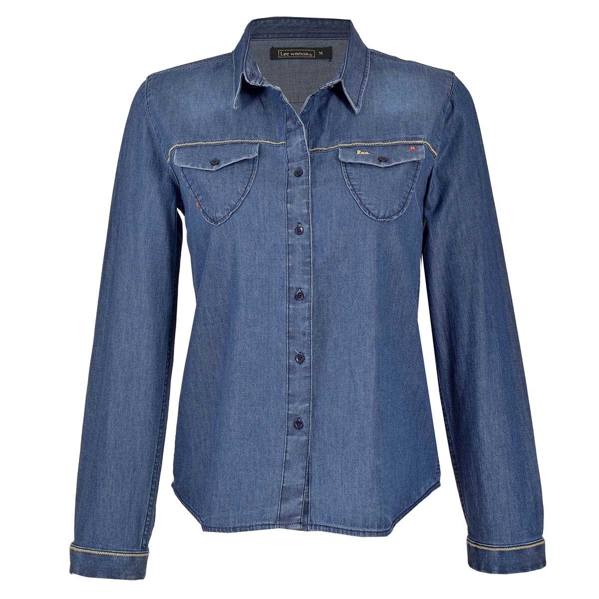 blusas de mezclilla para dama