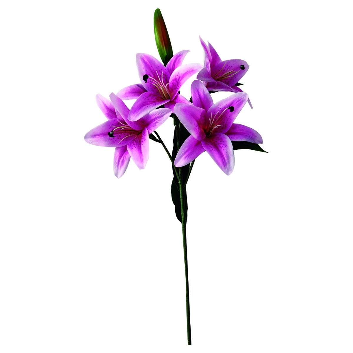 Lily Tiger Real Touch X 4 Flores Rosa el Ático