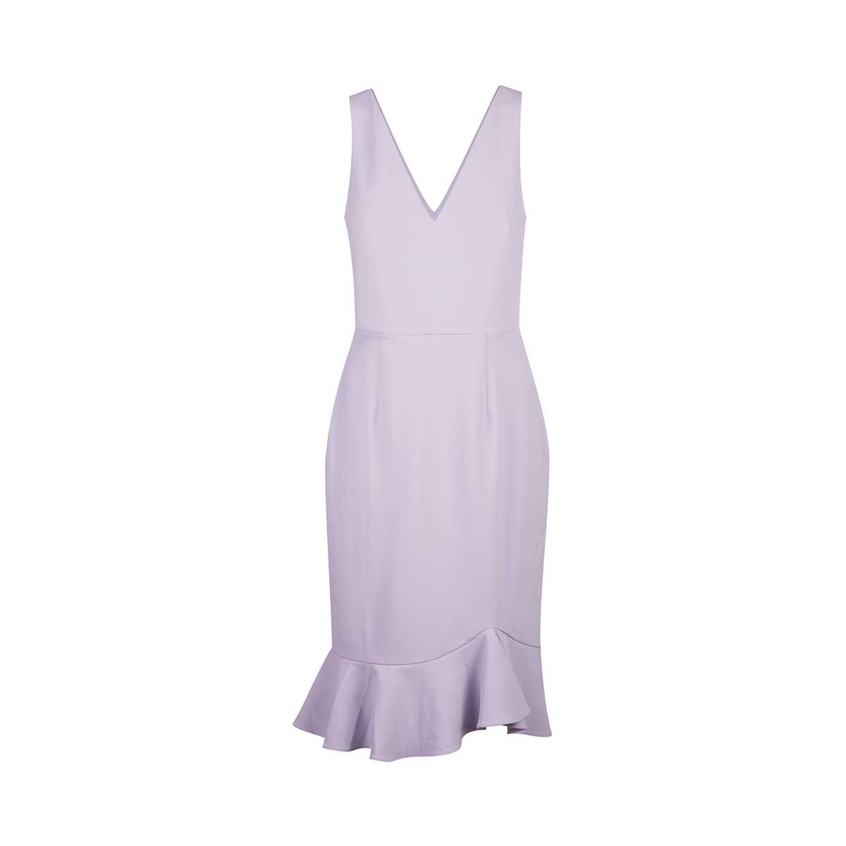 Vestido Cuello en V con Olan Life Styler