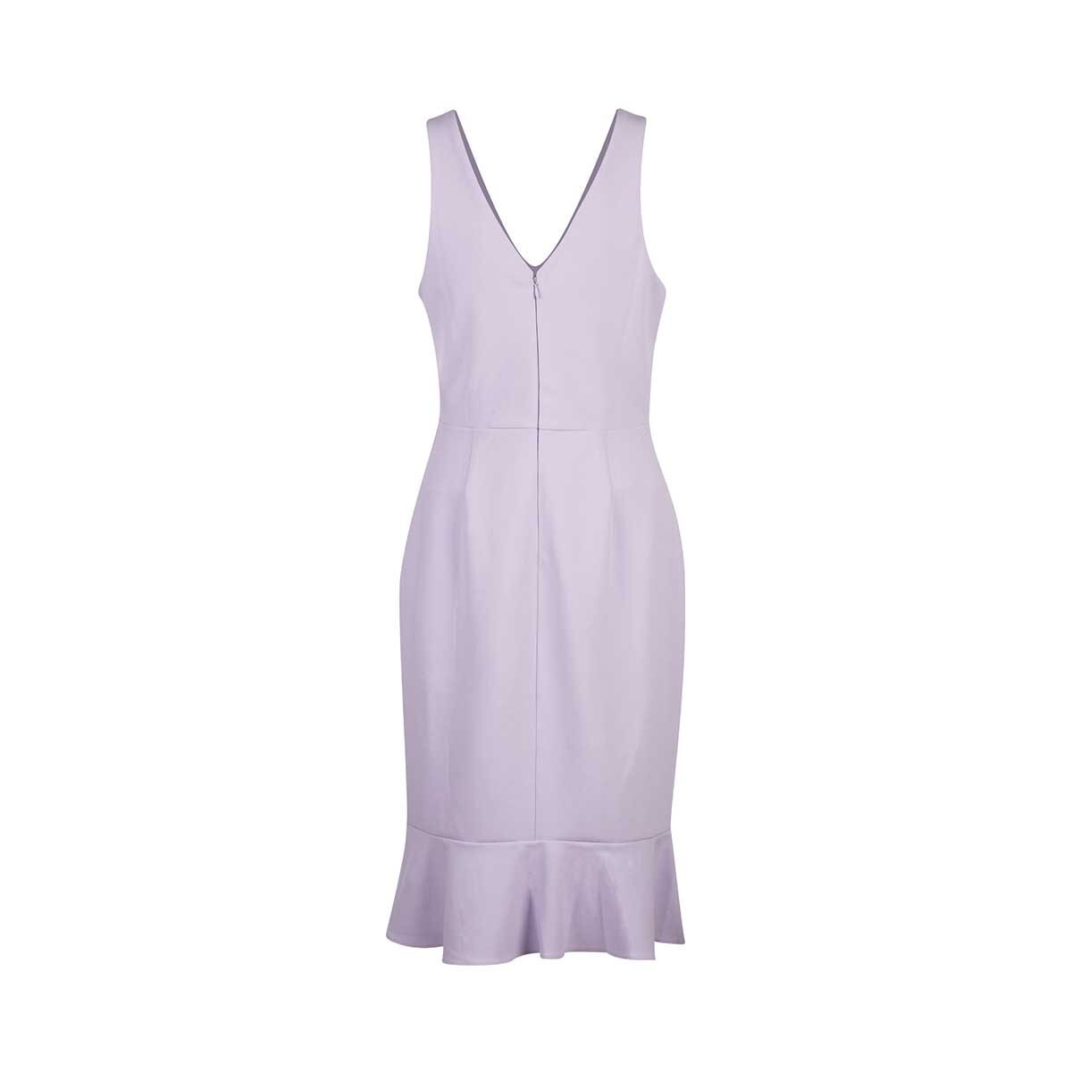 Vestido Cuello en V con Olan Life Styler