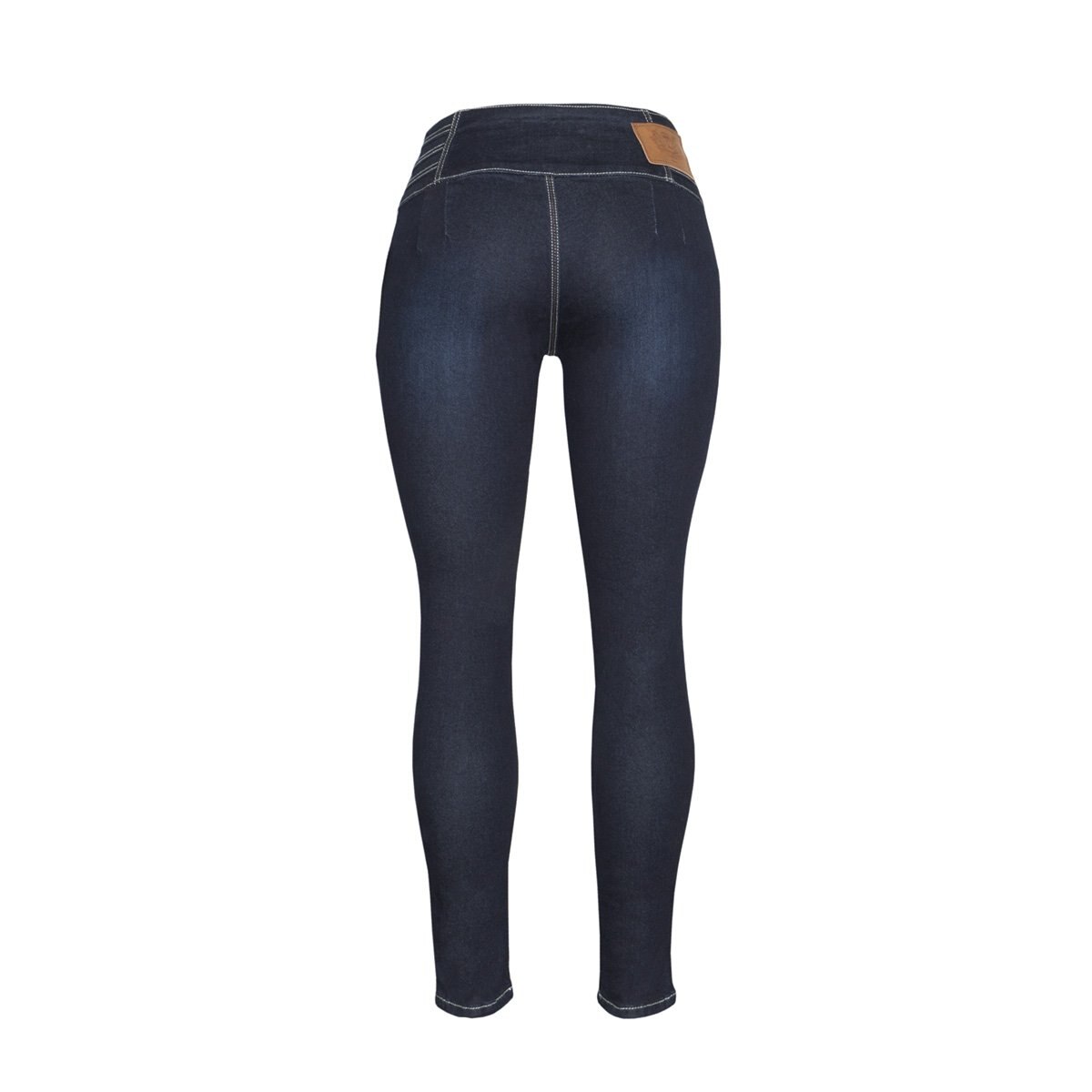 Jeans Skinny Pretina Ancha Sin Bolsas Limoncello