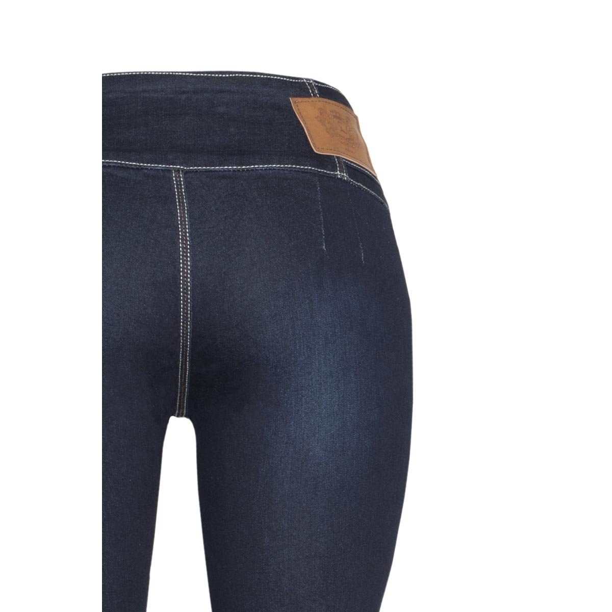 Jeans Skinny Pretina Ancha Sin Bolsas Limoncello