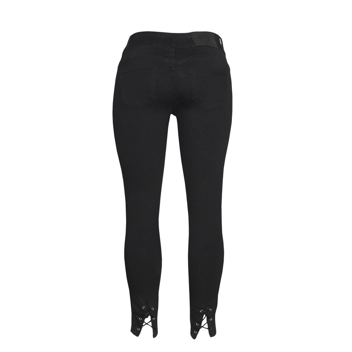 Jeans Skinny con 2 Botones Limoncello