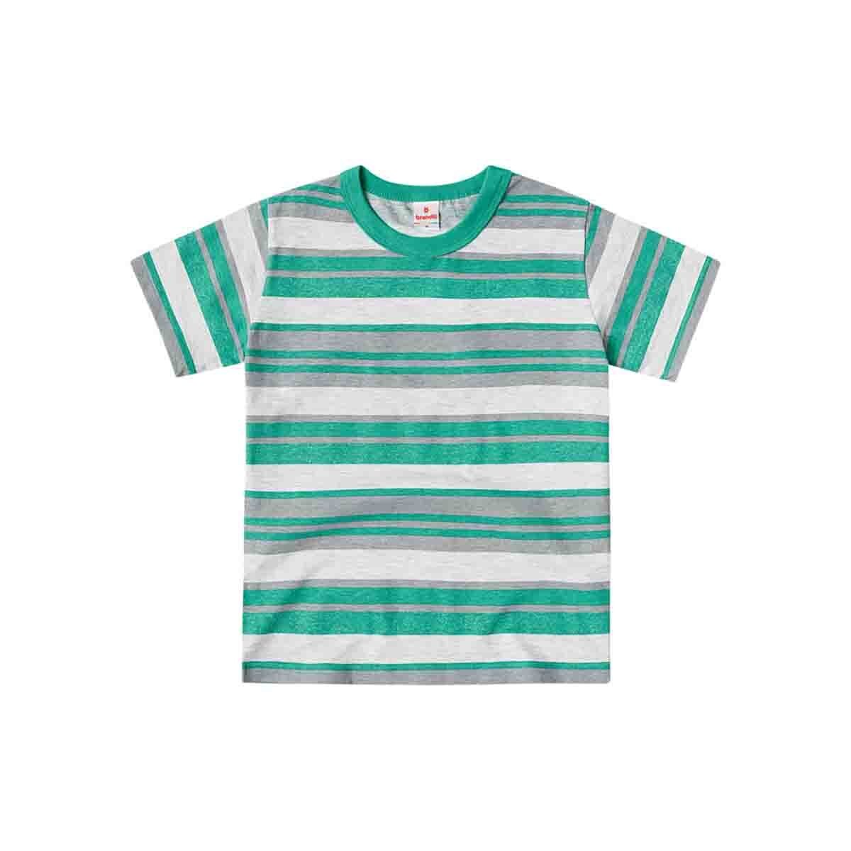 Camiseta Color Verde Combinado Brandillini para Niño