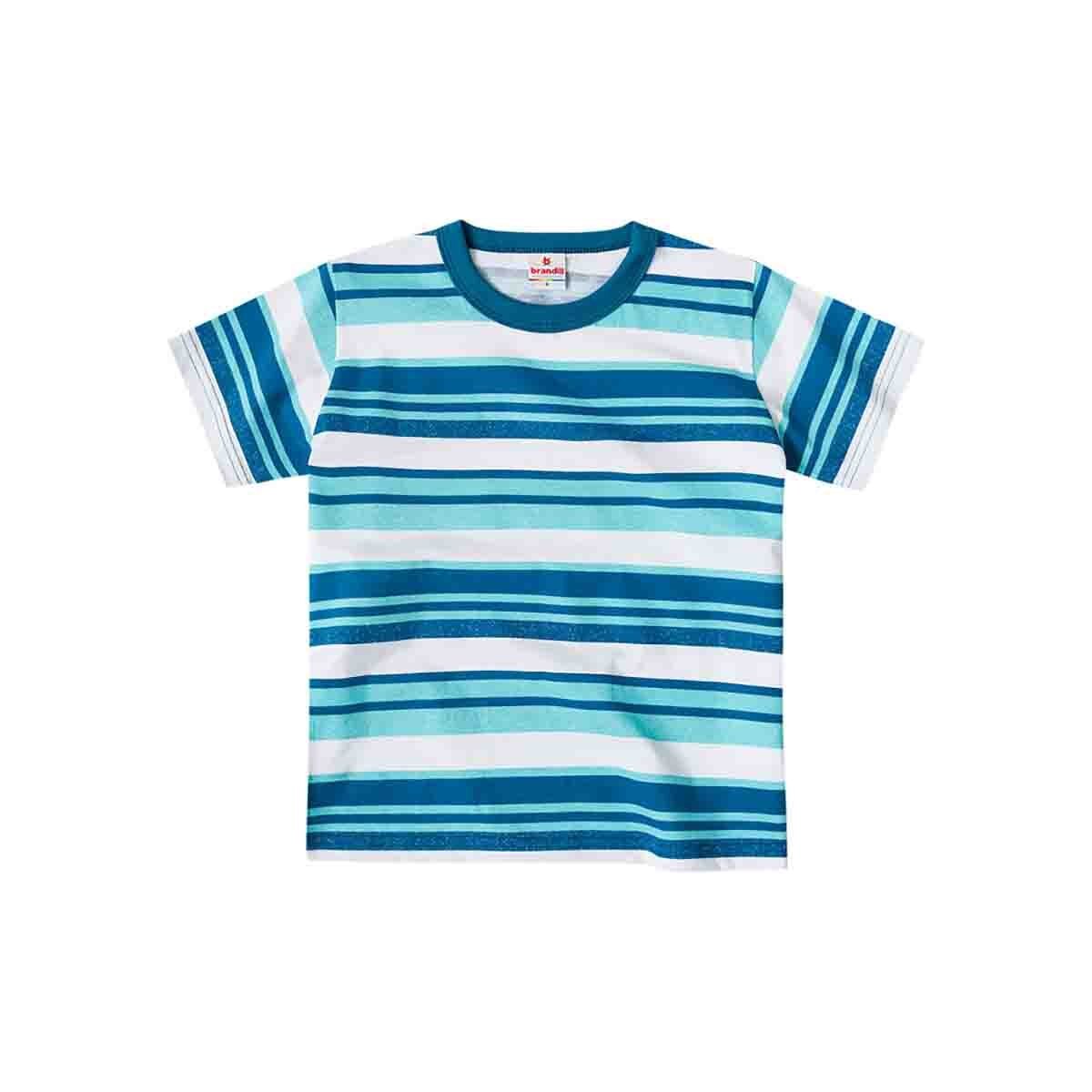 Camiseta Color Verde Combinado Brandillini para Niño