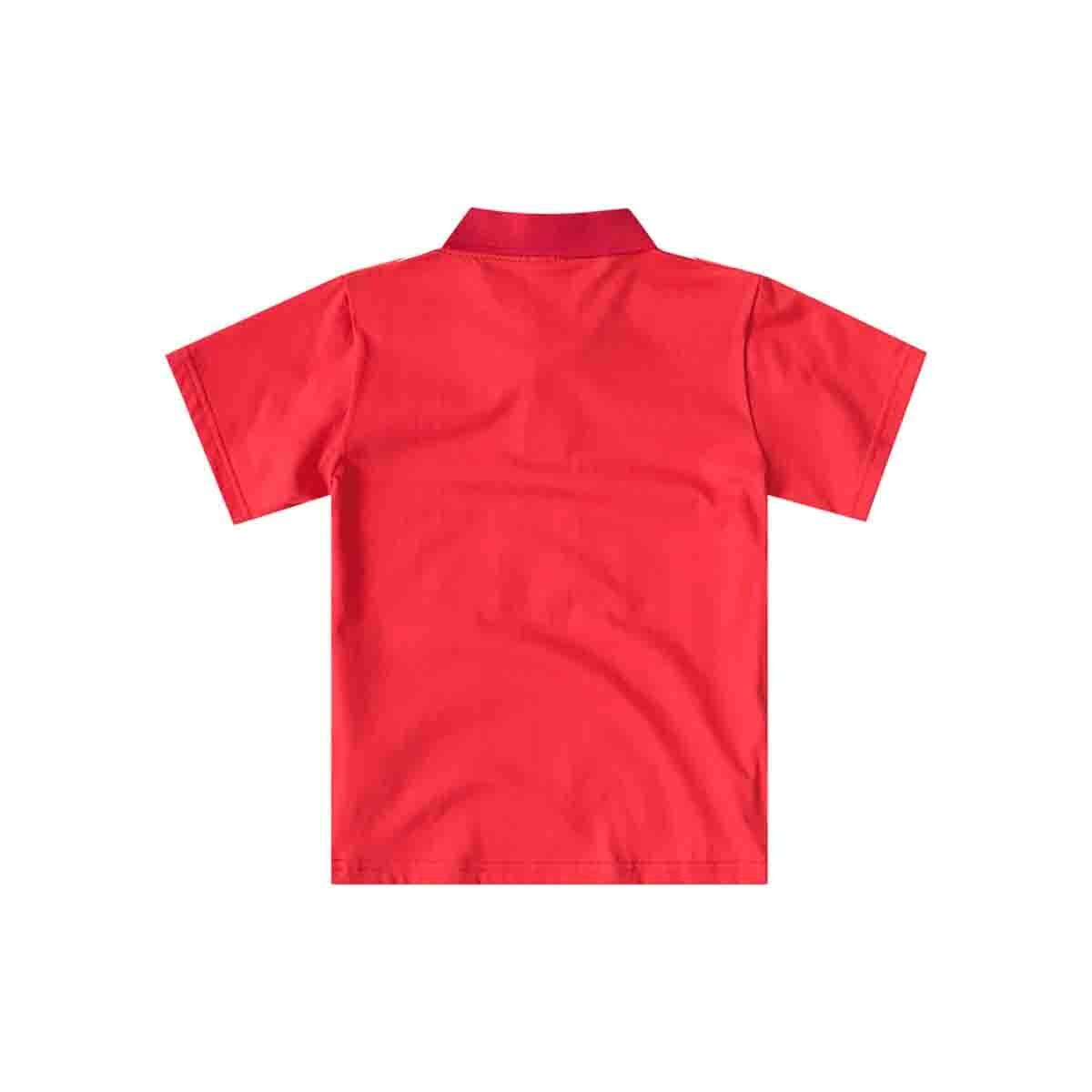 Camiseta Polo Color Azul Combiado Brandillini para Niño