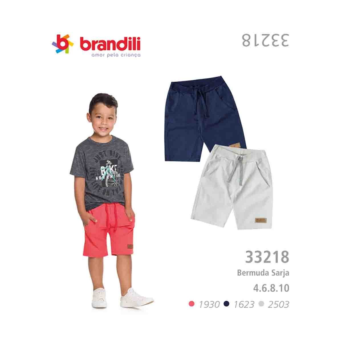Bermuda para Niño Color Azul Brandillini