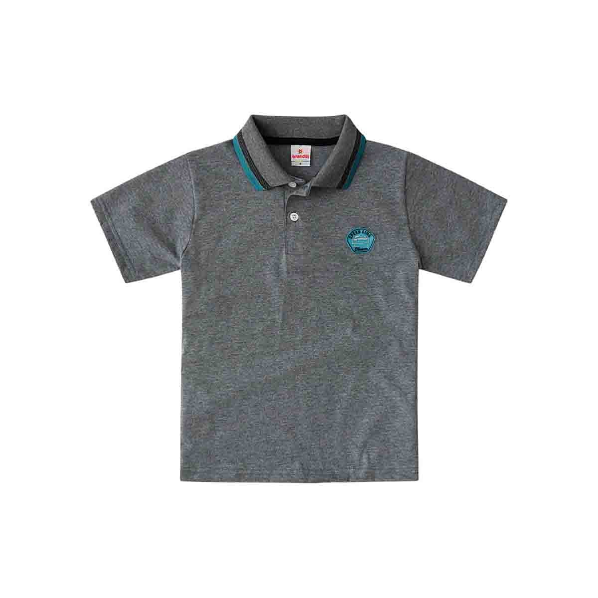 Camiseta Polo Color Gris Brandillini