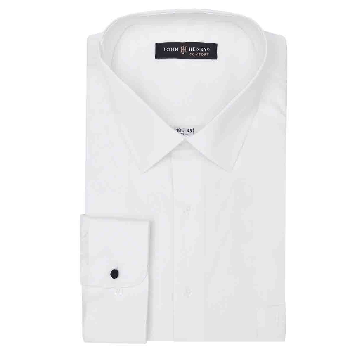 Camisa Lisa Manga Larga John Henry
