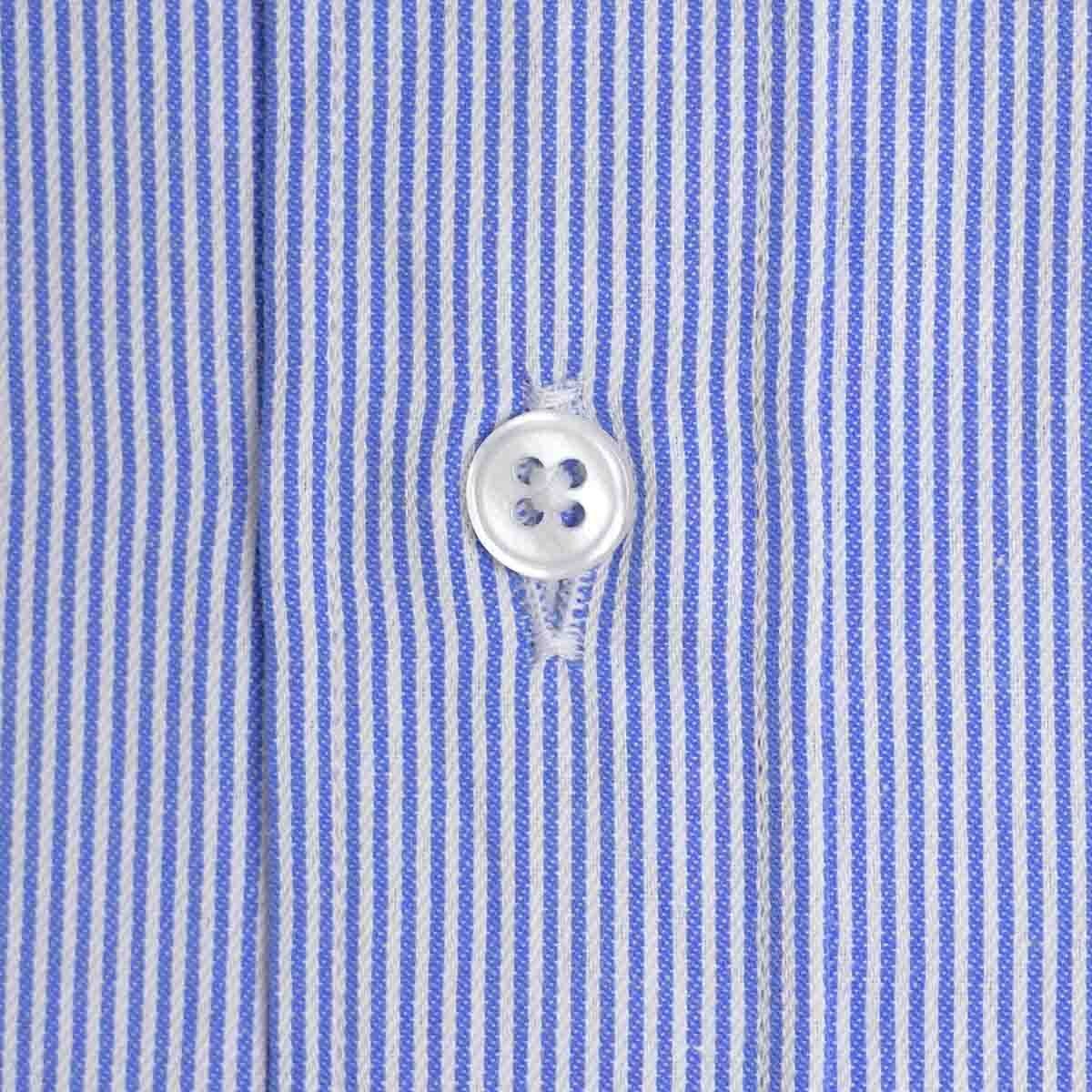 Camisa de Vestir Slim Color Azul Medio Chaps