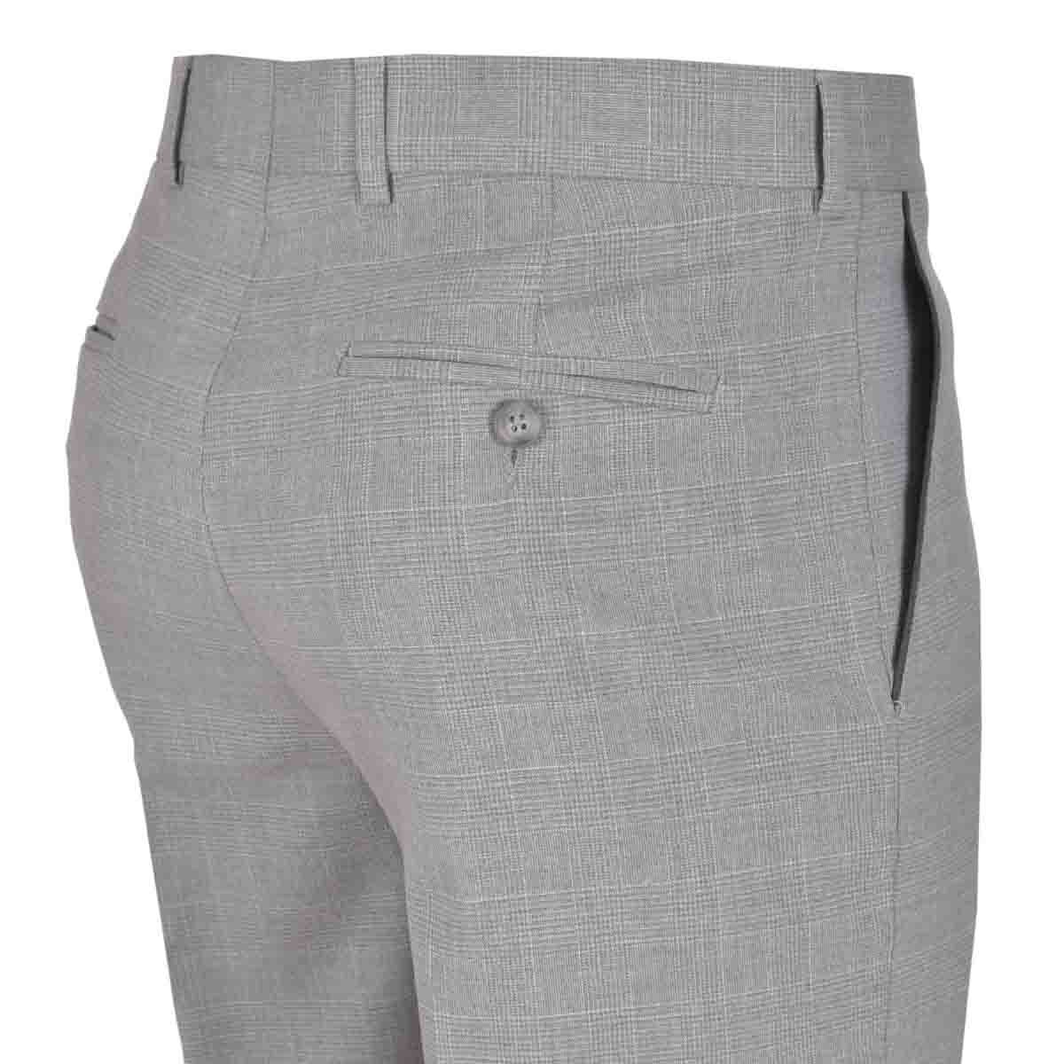Pantalón de Vestir Color Gris Carlo Corinto