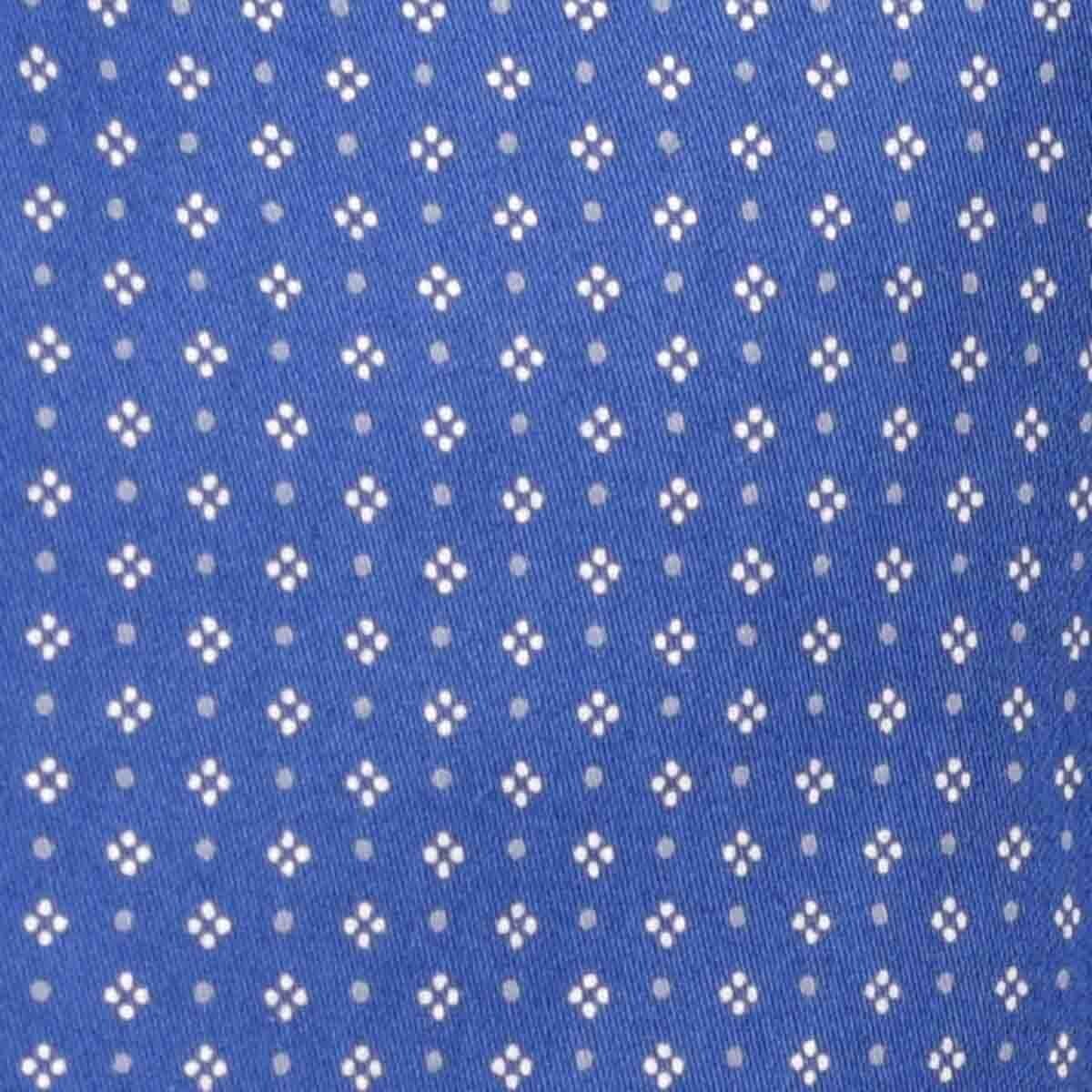 Camisa de Vestir Color Azul Combinado Ultra Slim John Henry