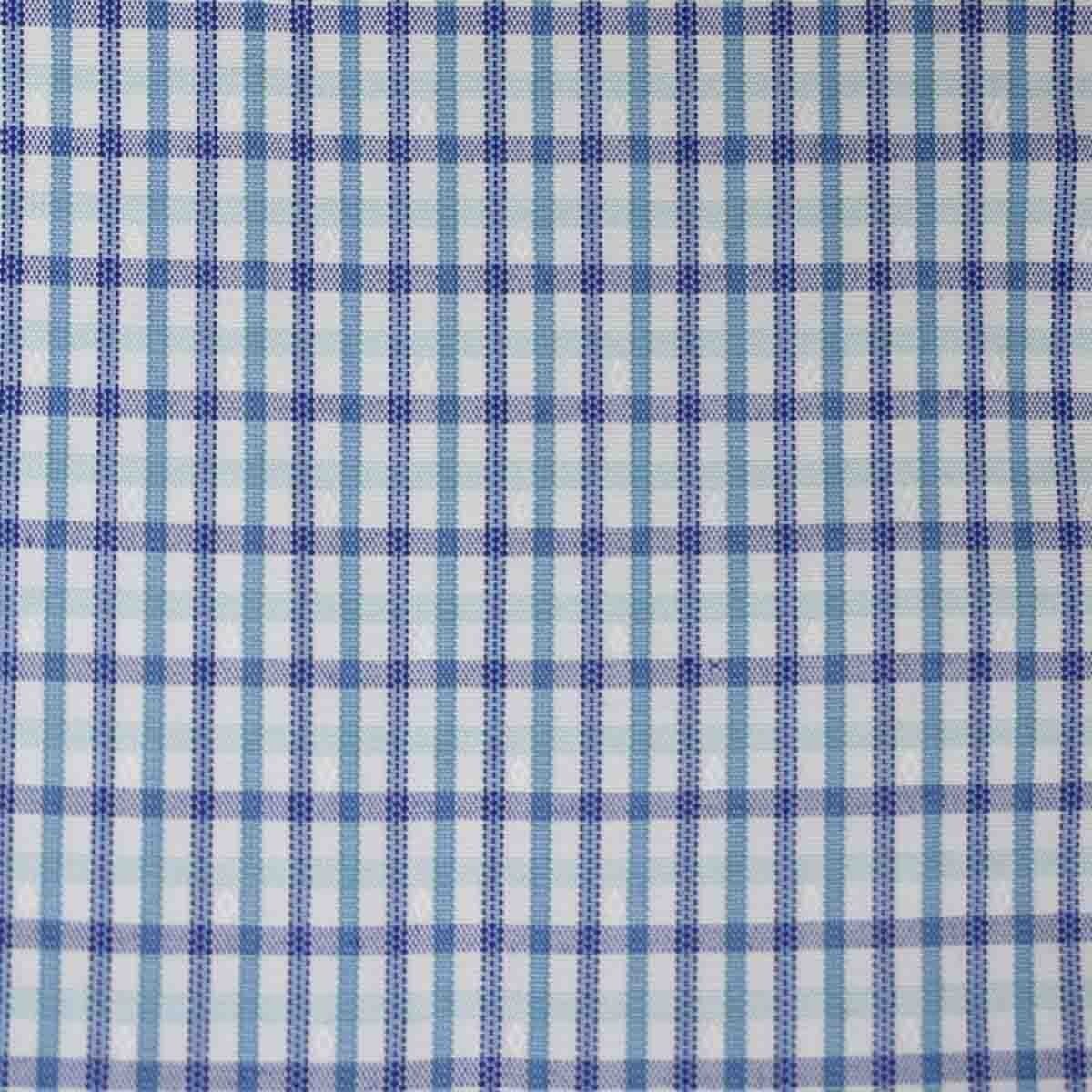 Camisa de Vestir Slim Color Azul Combinado Chaps