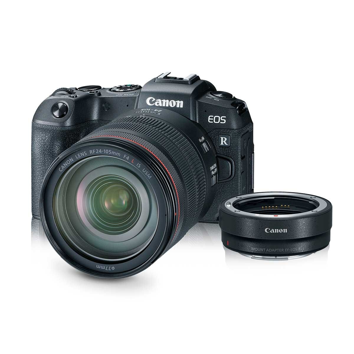 Kit Cámara Canon Eos Rp Lte Rf24-105Mm F4 L Is Usm Adapt