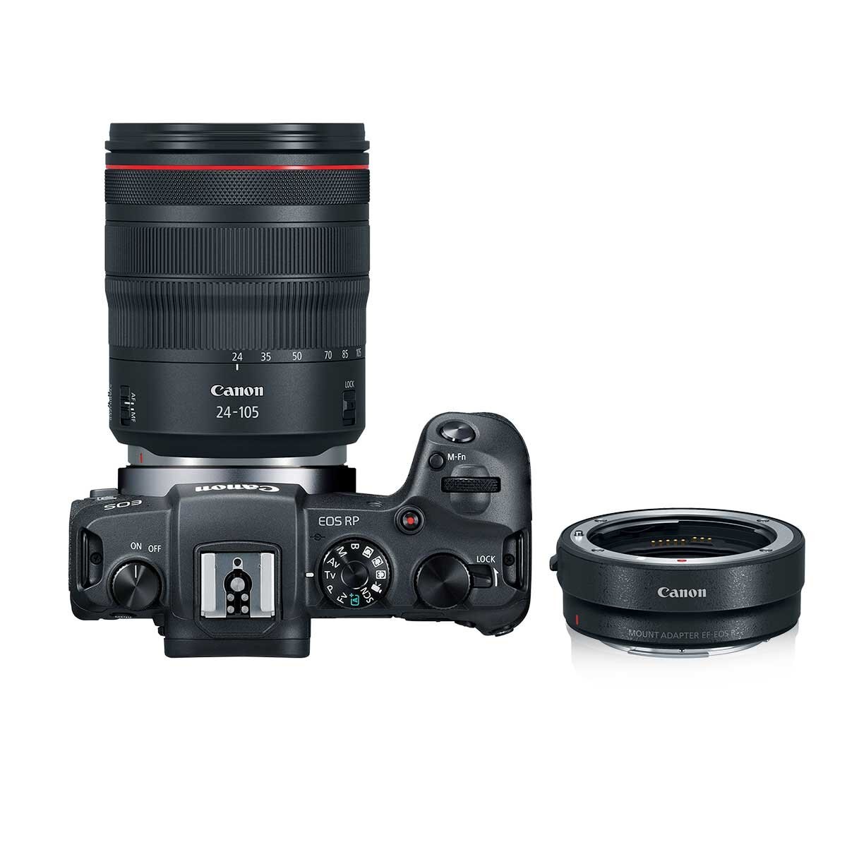 Kit Cámara Canon Eos Rp Lte Rf24-105Mm F4 L Is Usm Adapt