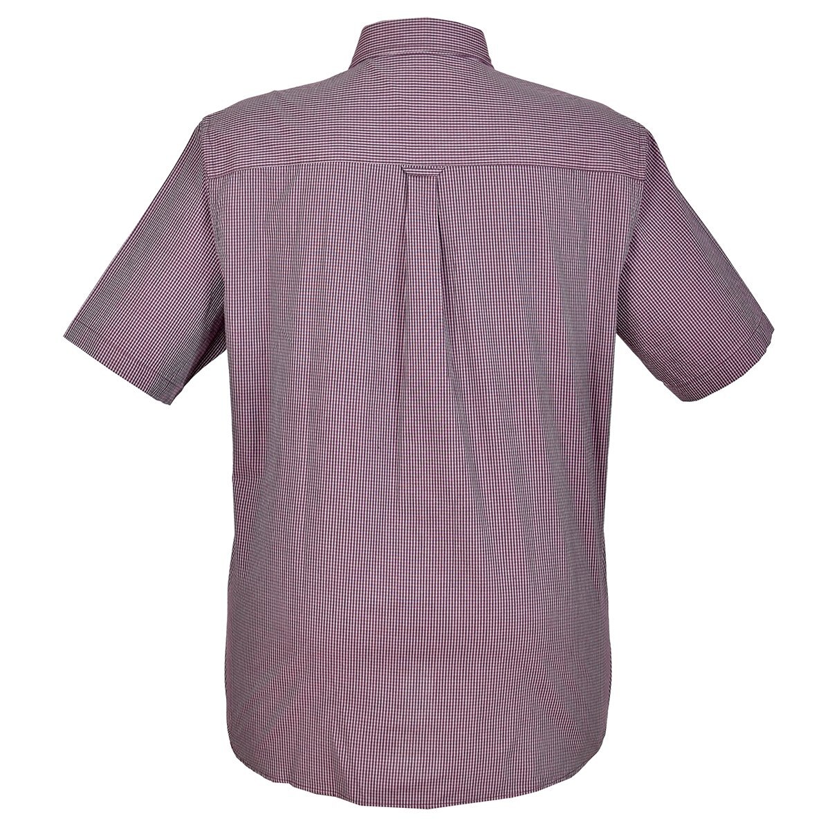 Camisa Manga Larga Color Vino J. Opus