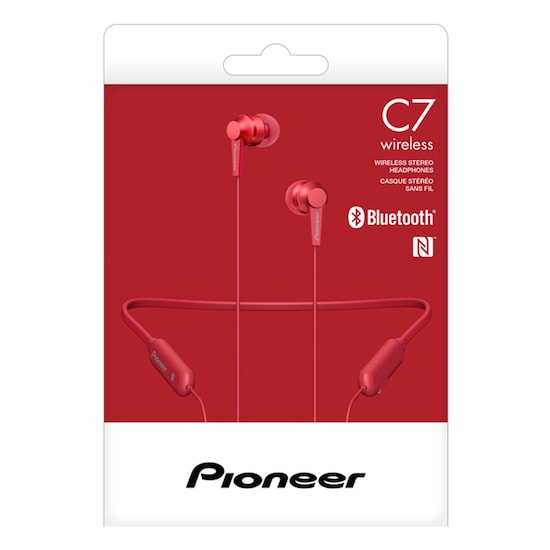 Pioneer SE-C7BT Auriculares Bluetooth Negros