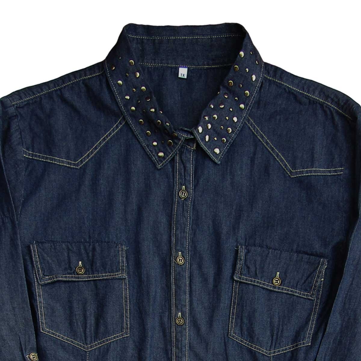 blusas de mezclilla para dama