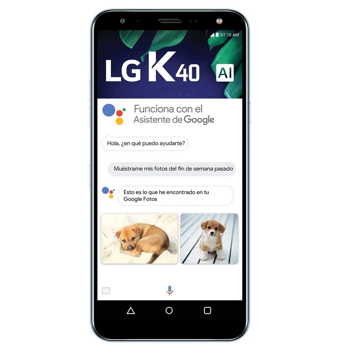 Celular Lg X420Hm K40 Color Azul R9 (Telcel)