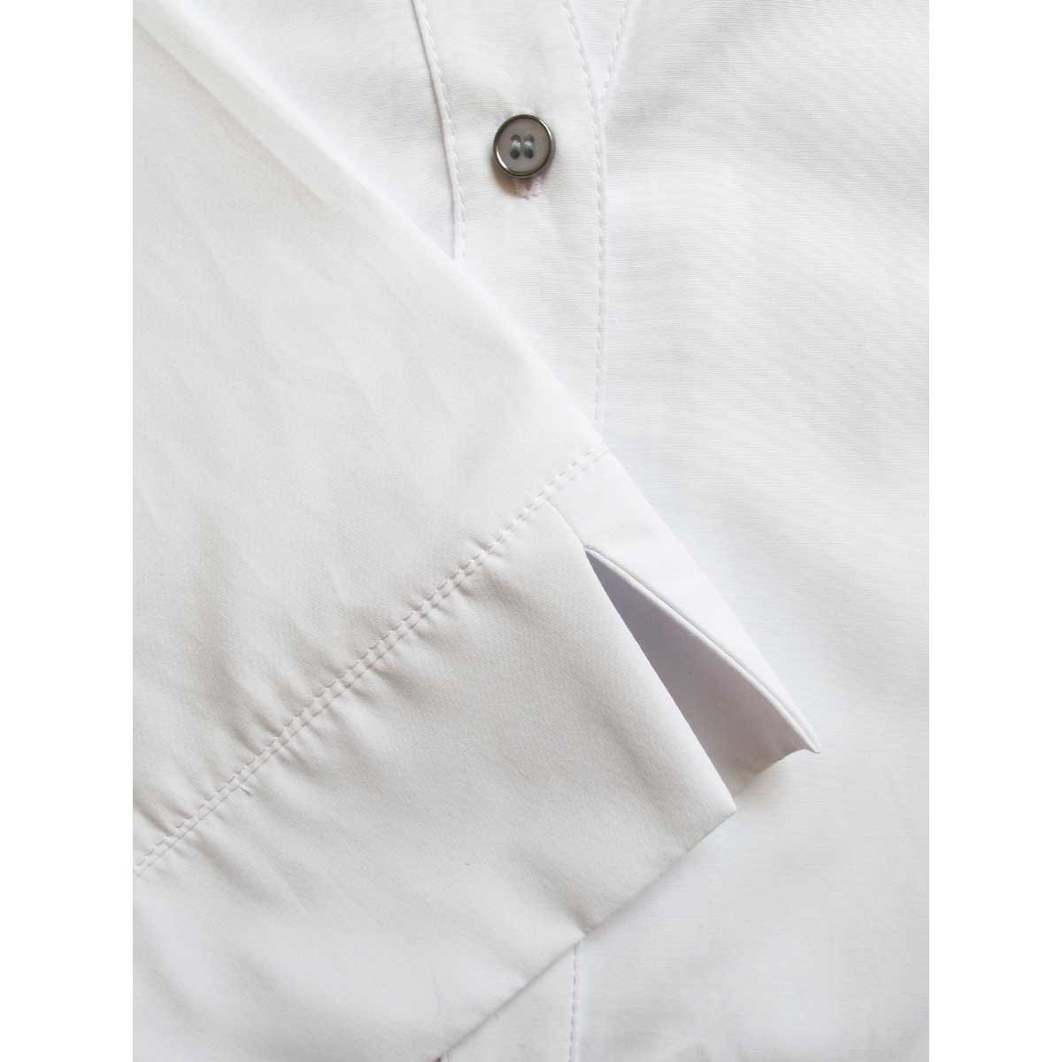 Blusa para Dama Básica Manga 3/4 Blanca Pavla Mint