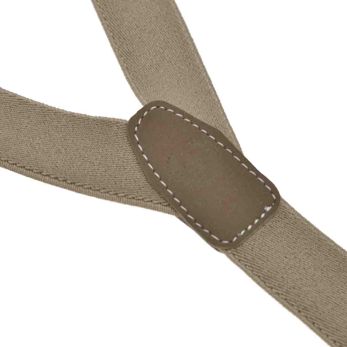 Tirante Elástico con Aplicaciones en Piel Color Beige Zilery's para Dama