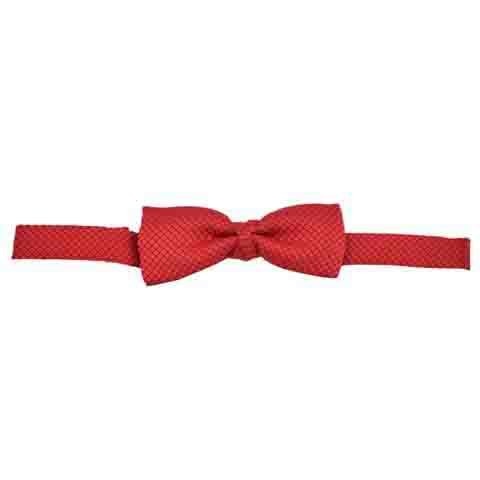 Moño Jacquard Color Rojo Zilery's para Dama