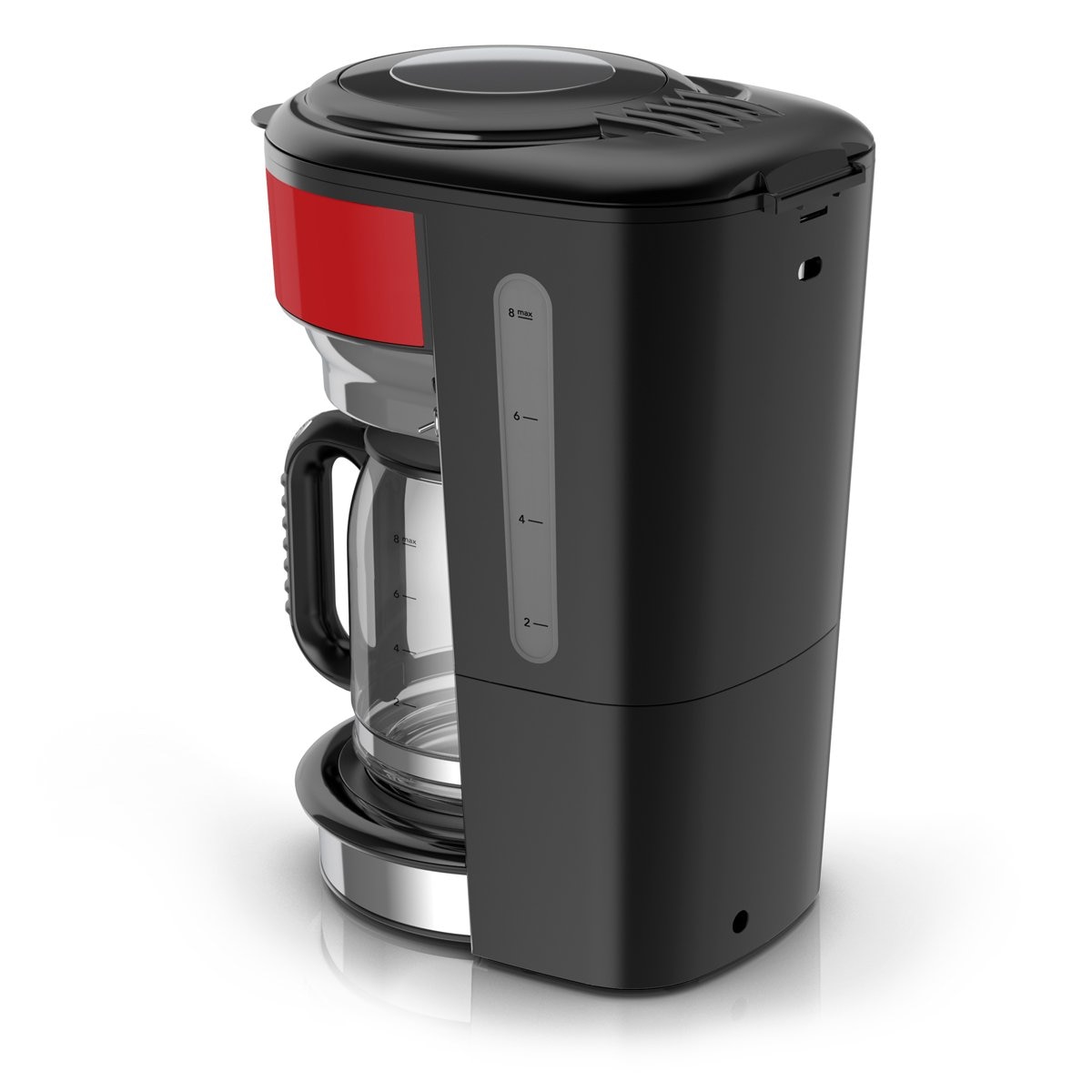 Cafetera Roja de 8 Tazas Russell Hobbs Retro