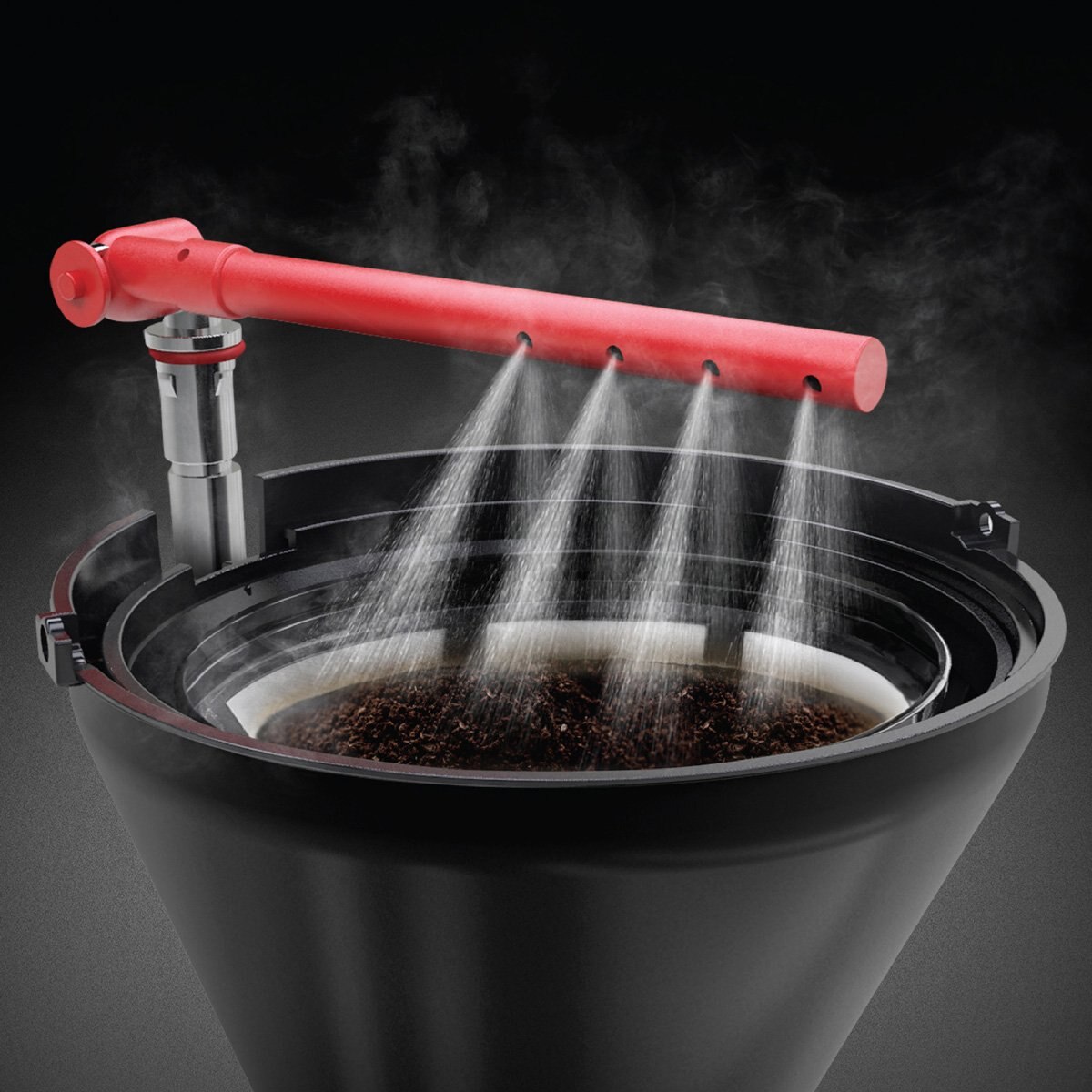 Cafetera Roja de 8 Tazas Russell Hobbs Retro