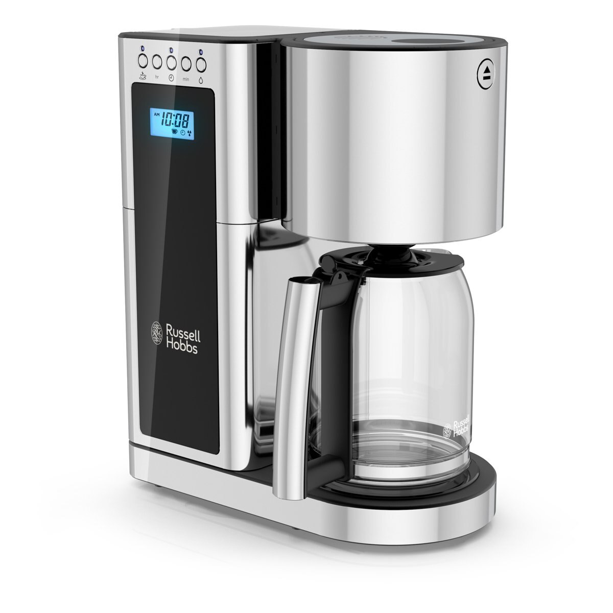 Cafetera de 8 Tazas Glass Accent Russell Hobbs