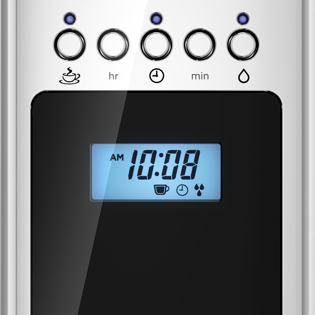 Cafetera de 8 Tazas Glass Accent Russell Hobbs