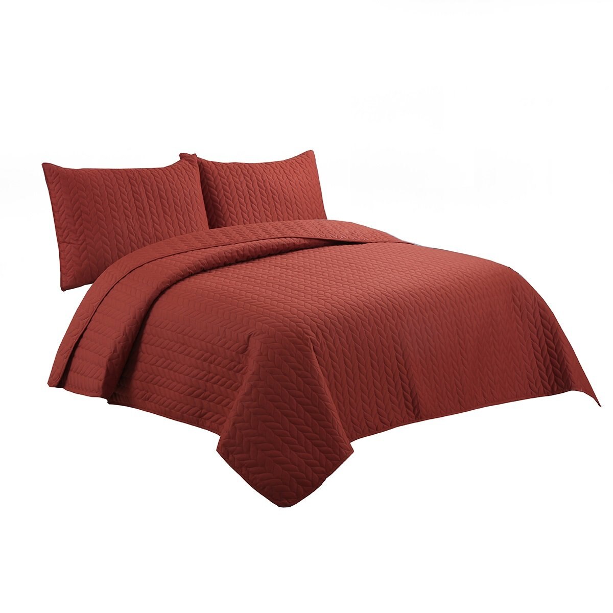 Edrecolcha Laurel Naranja 4 Home Style - Matrimonial / Queen Size