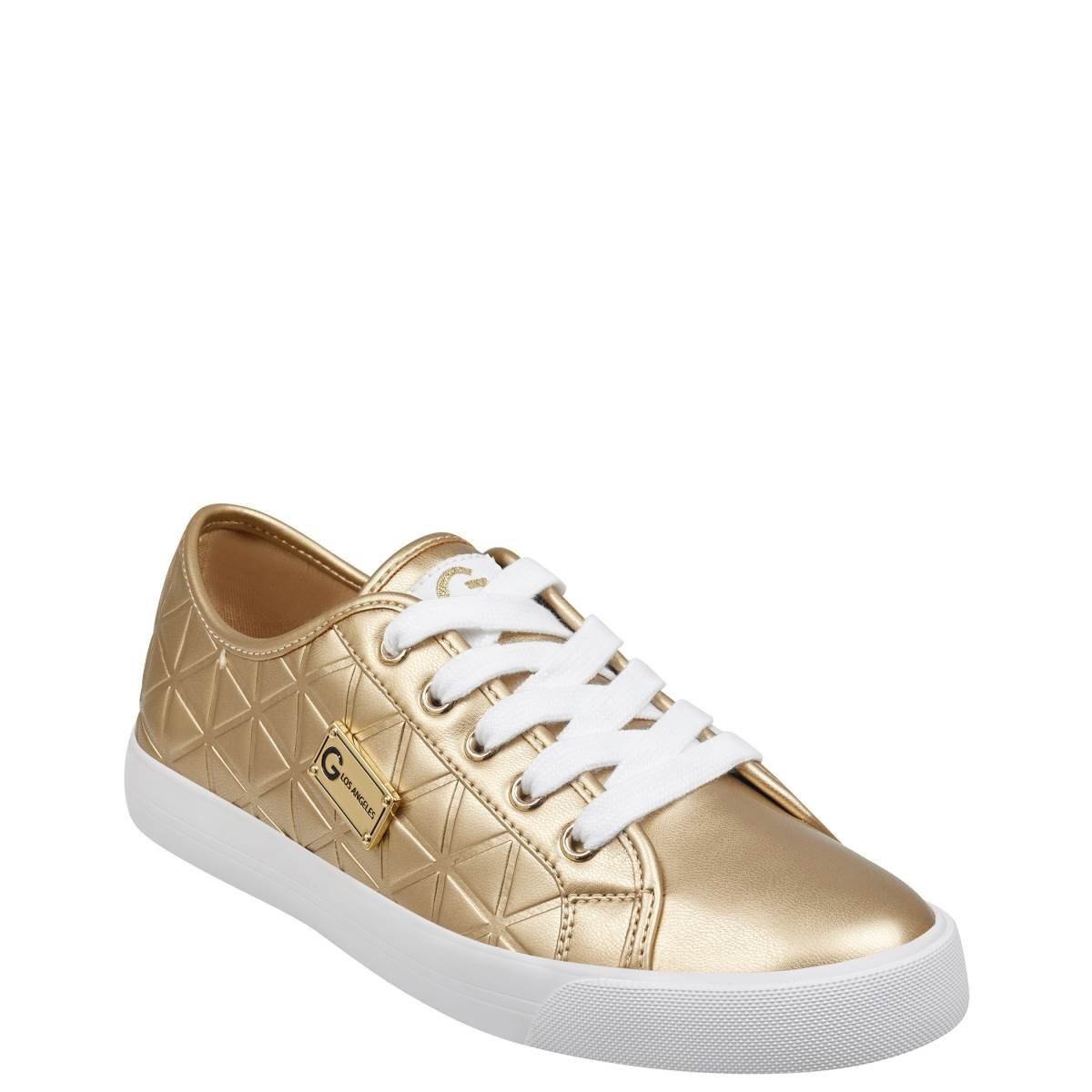 Tenis Flat Amarillo Brillante G By Guess