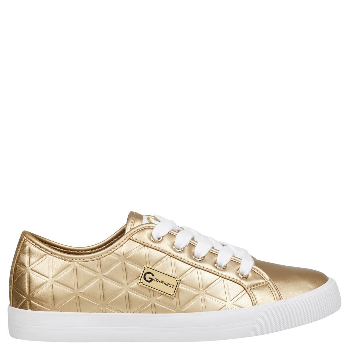Tenis Flat Amarillo Brillante G By Guess