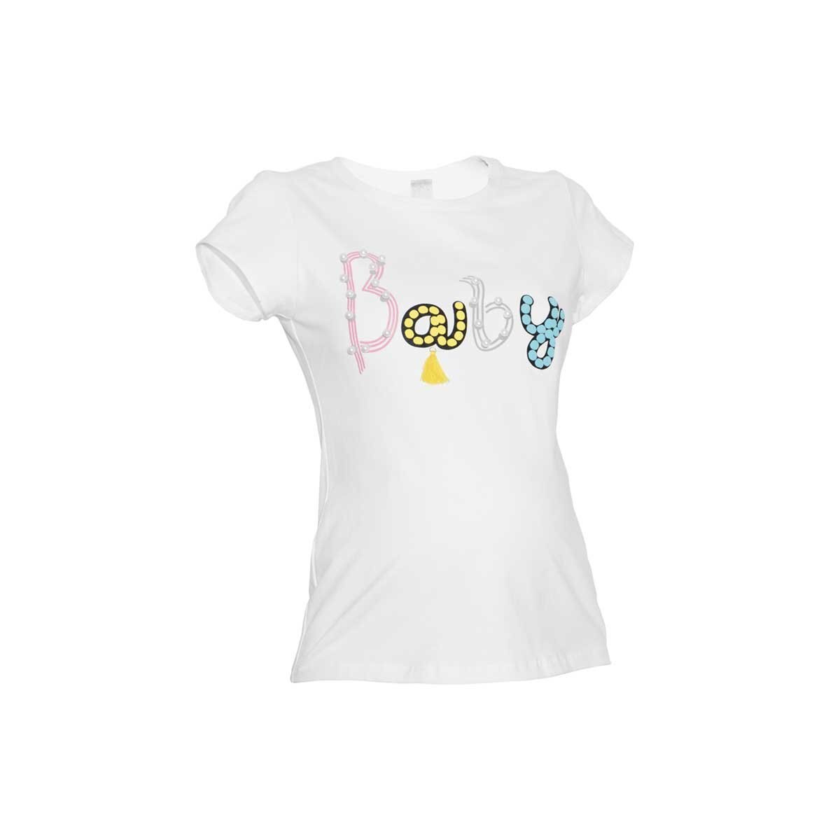 Playera Bordado Baby Nine To Go
