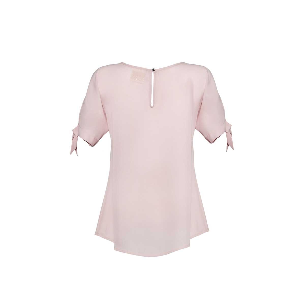 Blusa para Dama con Amarre Perlas Nine To Go