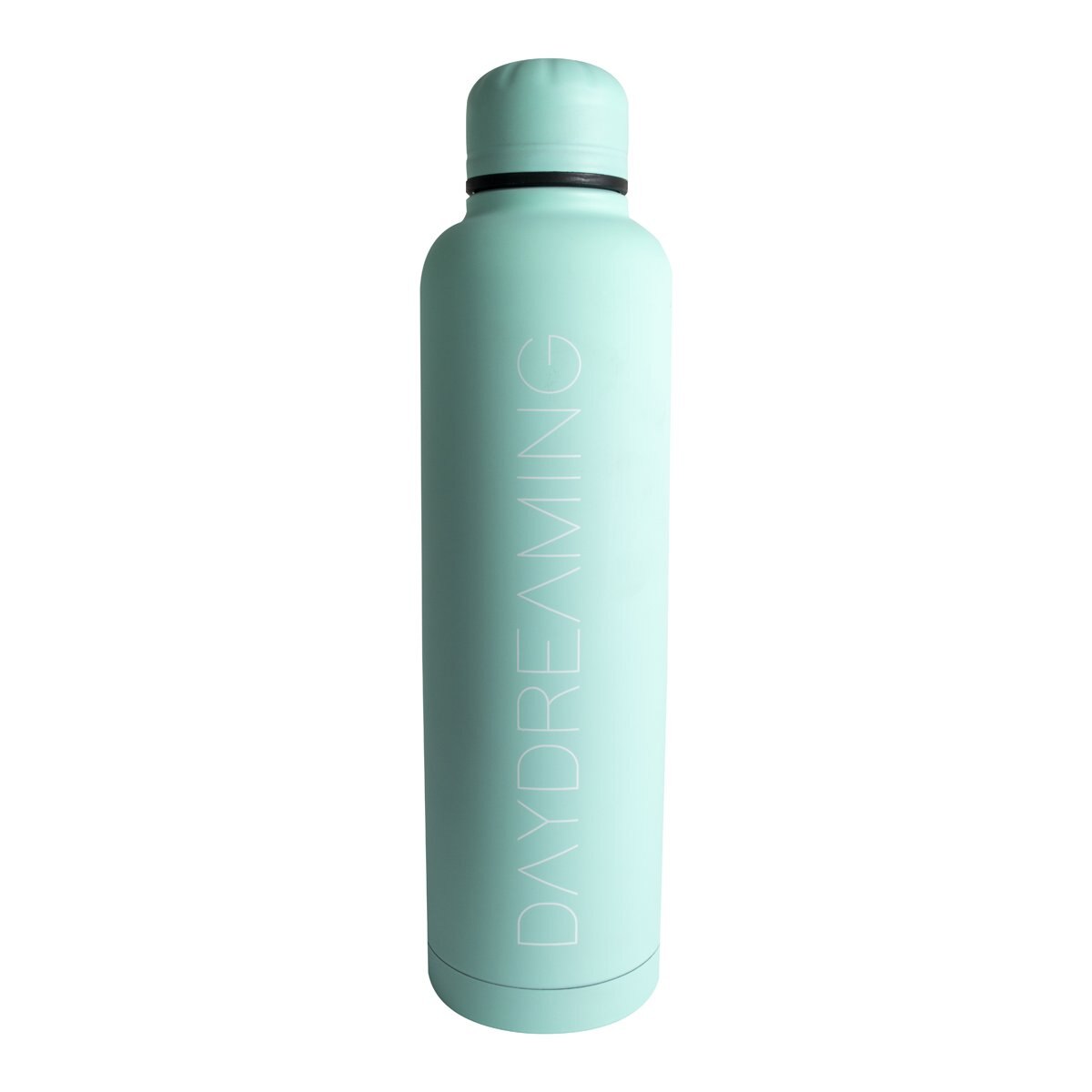 Home Nature Botella de Metal con Tapa 500 Ml Color Azul