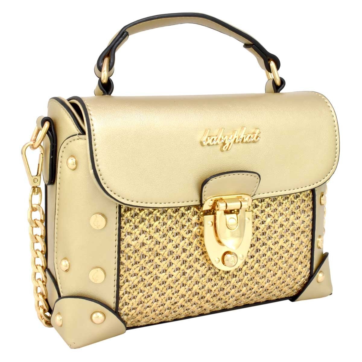 Bolso Crossbody Dorada Baby Phat