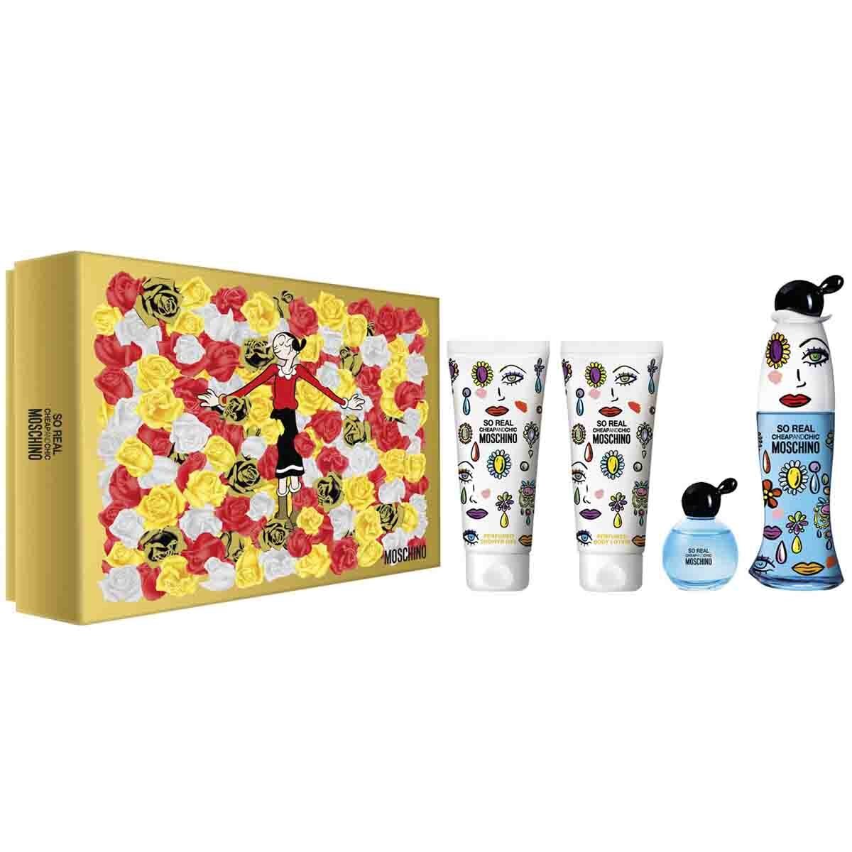 Estuche para Dama Moschino So Real Edt 100 Ml