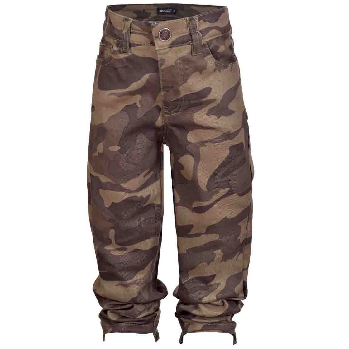 Pantalón Camuflaje Color Verde Combinado Jeanious para Bebé