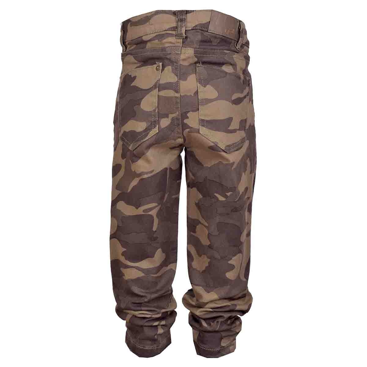 Pantalón Camuflaje Color Verde Combinado Jeanious para Bebé
